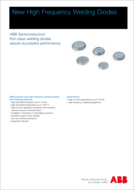 ABB high frequency welding diodes product brief