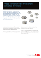 ABB phase control thyristors product brief