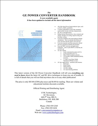GE converter handbook